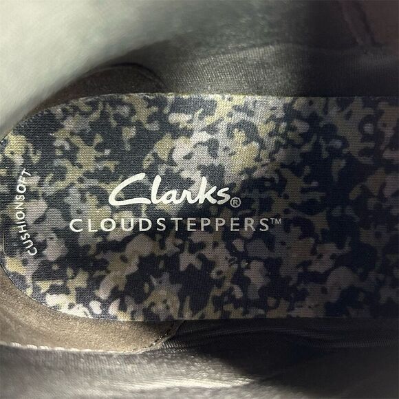 Clarks Cloudsteppers Sillian 2.0 HI Women's Ankle Boots Size 9 Olive Green - Picture 11 of 12